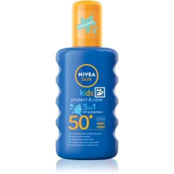 NIVEA SUN Kids spray colorat pentru copii pentru bronzat SPF 50+ - imagine 2